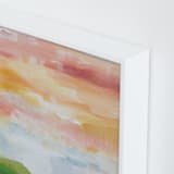 "Leaving Ojai" - Art Print in Vibrant Pink by sue prue - Frame Close-up