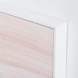 "Cascading Sky" - Art Print in Blush Pink by Little Valley Studio - Frame Close-up