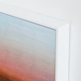 "Liquid Sunset I" - Art Print in Rust by Cass Imagines - Frame Close-up