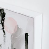 "Son" - Art Print in Noir by Lori Wemple - Frame Close-up