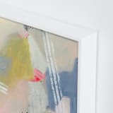 "Blue Jeans" - Art Print in Denim by Lindsay Megahed - Frame Close-up