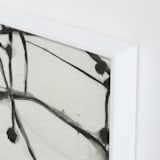 "Plant Cell 3" - Art Print in Black and White by Mary Gaspar - Frame Close-up
