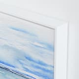 "Muse Triptych (center)" - Art Print in sea by Roberta Hoiness Art - Frame Close-up