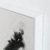 "mother embrace" - Art Print in Black by Kate Ahn - Frame Close-up