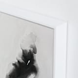"mother embrace" - Art Print in Black by Kate Ahn - Frame Close-up
