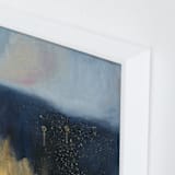 "Widow's Watch" - Art Print in Midnight by Holly Whitcomb - Frame Close-up