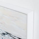 "Faded Fury Diptych II" - Art Print in Blush by Nicoletta Savod - Frame Close-up