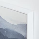 "Sacred Beginning No. 1" - Art Print in Indigo by Julia Contacessi - Frame Close-up