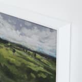 "Tomah" - Art Print in Green Hills by Lorent and Leif - Frame Close-up