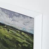 "Tomah" - Art Print in Green Hills by Lorent and Leif - Frame Close-up