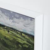 "Tomah" - Art Print in Green Hills by Lorent and Leif - Frame Close-up