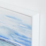 "Muse Triptych (center)" - Art Print in sea by Roberta Hoiness Art - Frame Close-up