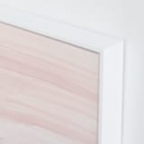 "Cascading Sky" - Art Print in Blush Pink by Little Valley Studio - Frame Close-up
