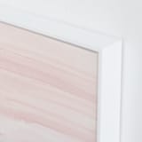 "Cascading Sky" - Art Print in Blush Pink by Little Valley Studio - Frame Close-up