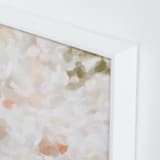 "Whispered 1" - Art Print in coral by Melanie Severin - Frame Close-up