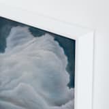"I still see giants" - Art Print in cloud white by Kelly Money - Frame Close-up