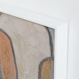 "calm distress" - Art Print in beachy grey by Kate Cawood - Frame Close-up