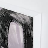 "Hidden and Revealed I" - Art Print in Lilac by Angela Simeone - Frame Close-up
