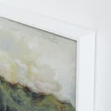 "Neutral Ground" - Art Print in Moss Green by Lorent and Leif - Frame Close-up
