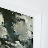 "Night Clouds" - Art Print in Midnight Blue by Kelly Johnston - Frame Close-up