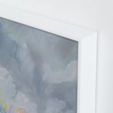 "Grace in the Winds" - Art Print in Gray by Emily Jeffords - Frame Close-up
