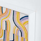 "dawnlight" - Art Print in Sunny by Lise Gulassa - Frame Close-up