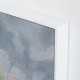 "Grace in the Winds" - Art Print in Gray by Emily Jeffords - Frame Close-up