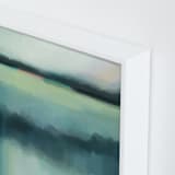 "Blue lagoon" - Art Print in Sea Green by AlisonJerry - Frame Close-up