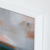 "Cliff No. 1" - Art Print in White by AlisonJerry - Frame Close-up