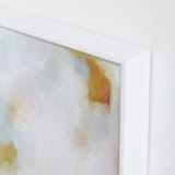 "Breathe" - Art Print in White by Nicoletta Savod - Frame Close-up