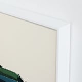 "Spring Seascape Diptych II" - Art Print in Blue Green by Caryn Owen - Frame Close-up