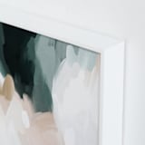 "Moody Beauty I" - Art Print in Ginger by Melanie Severin - Frame Close-up