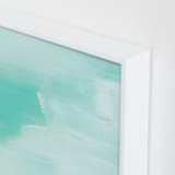 "Ke'e Beach" - Art Print in Seagull by Artsy Canvas Girl Designs - Frame Close-up