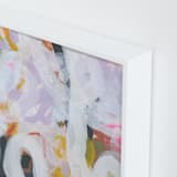 "Clouded Path 1" - Art Print in Gentle Lilac by Eunmee Studio - Frame Close-up