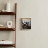 "On the ridge" - Art Print in earthy tone by Van Tsao - In a Room