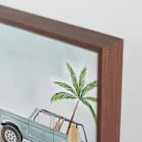 "Beach Cruiser" - Art Print in Seaside by Vilija - Frame Close-up