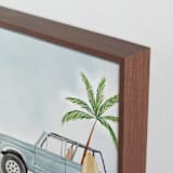 "Beach Cruiser" - Art Print in Seaside by Vilija - Frame Close-up