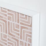 "Painted Geo" - Art Print in Sand by Iveta Angelova - Frame Close-up