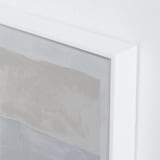 "Buff Boxes No.2" - Art Print in Sky by Amy Gray - Frame Close-up