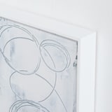 "Innuendo No. 4" - Art Print in Soft White by Julia Contacessi - Frame Close-up