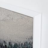 "Fog and Forest" - Art Print in Mist by Katy Abraham - Frame Close-up