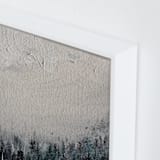 "Fog and Forest" - Art Print in Mist by Katy Abraham - Frame Close-up