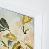 "Bay Laurel II" - Art Print in Olive by Khara Ledonne - Frame Close-up