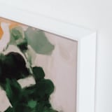 "Finding Moss" - Art Print in Forest Green by Parima Studio - Frame Close-up