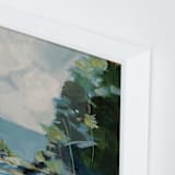 "Blue Alcove" - Art Print in Alcove Blue by AlisonJerry - Frame Close-up