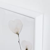 "Mokuren 02" - Art Print in Soft Peach by jinseikou - Frame Close-up