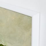 "Hills" - Art Print in Moss by Wendy Keller - Frame Close-up