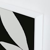 "Urban garden I" - Art Print in Noir by Creo Study - Frame Close-up