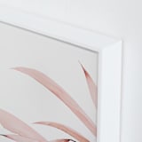 "Mogna01" - Art Print in Coral Pink by jinseikou - Frame Close-up