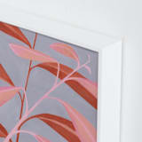 "Hova" - Art Print in Terracotta Pink by Rosana Laiz Blursbyai - Frame Close-up